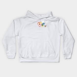 Key To The Heart Kids Hoodie